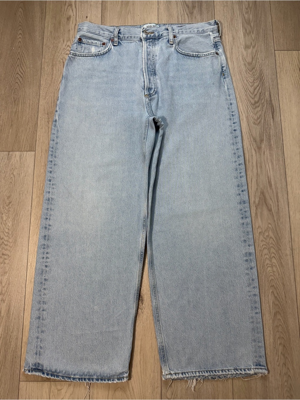 Agolde low slung baggy size 29